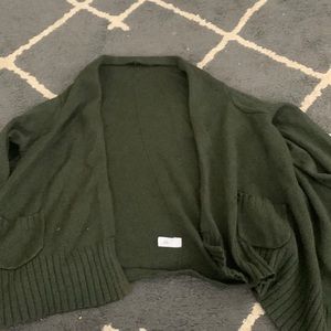 Grayish Green Cardigan